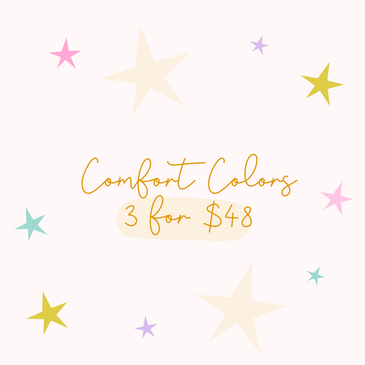 Mystery Printed Tees - 3 Pack