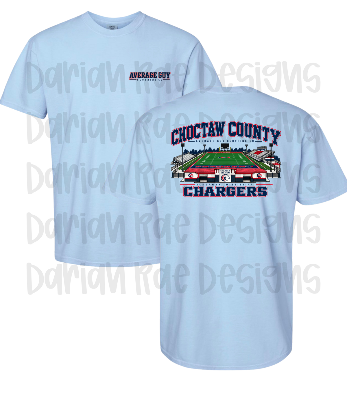 Charger Stadium Comfort Colors Short Sleeve Tee