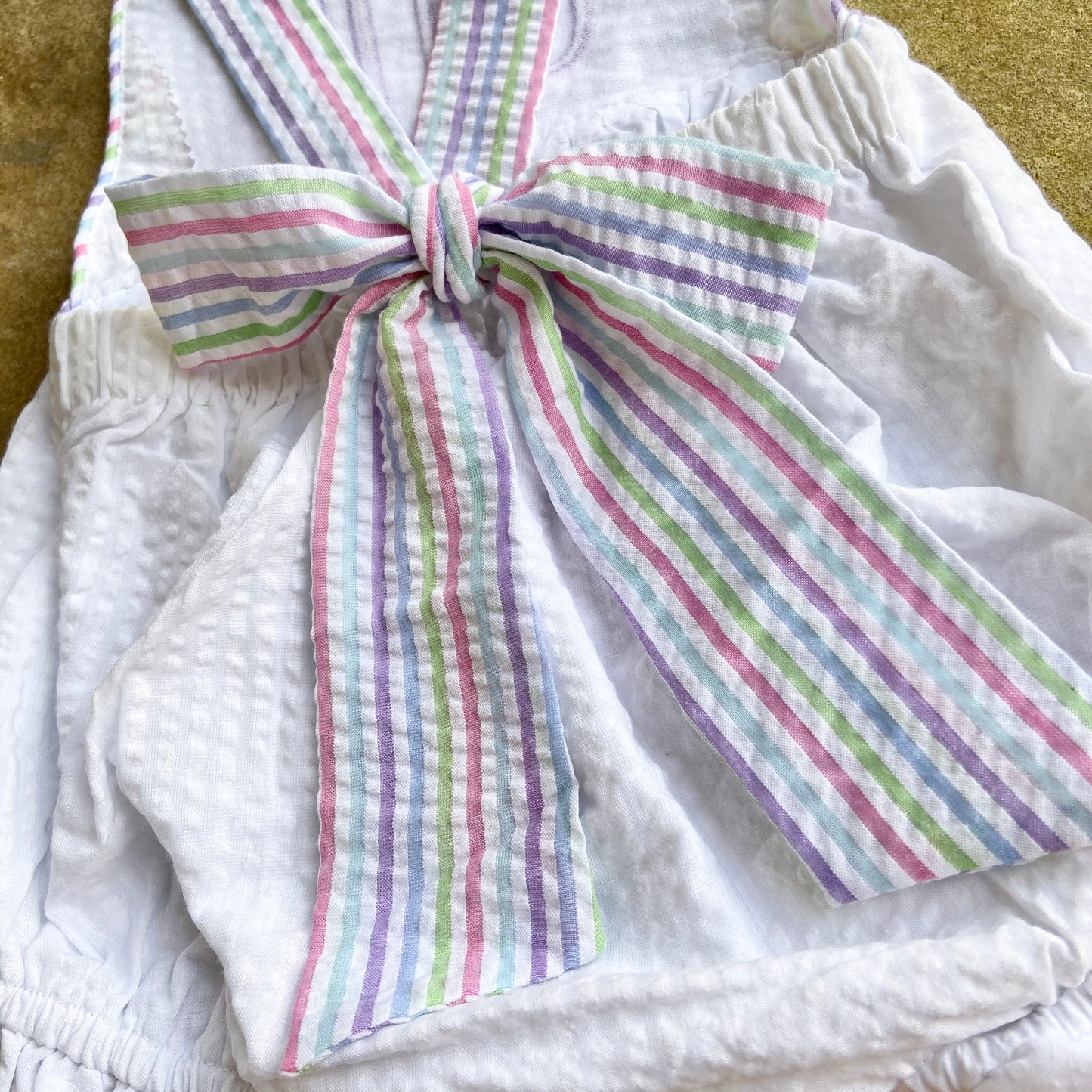 Seersucker Sunsuit