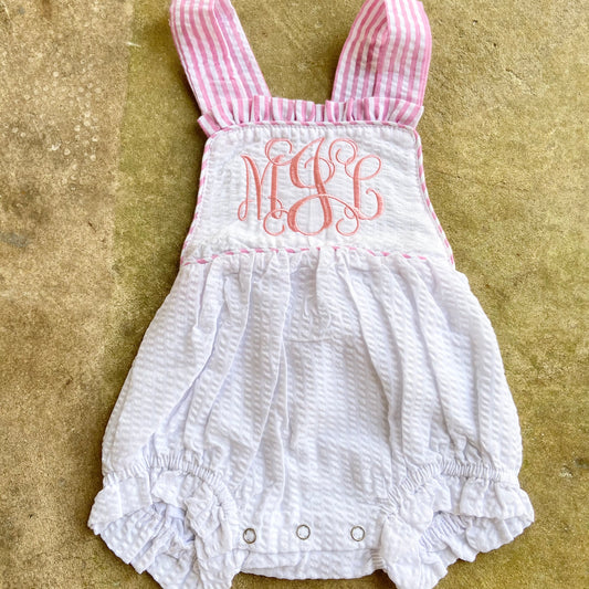 Seersucker Sunsuit