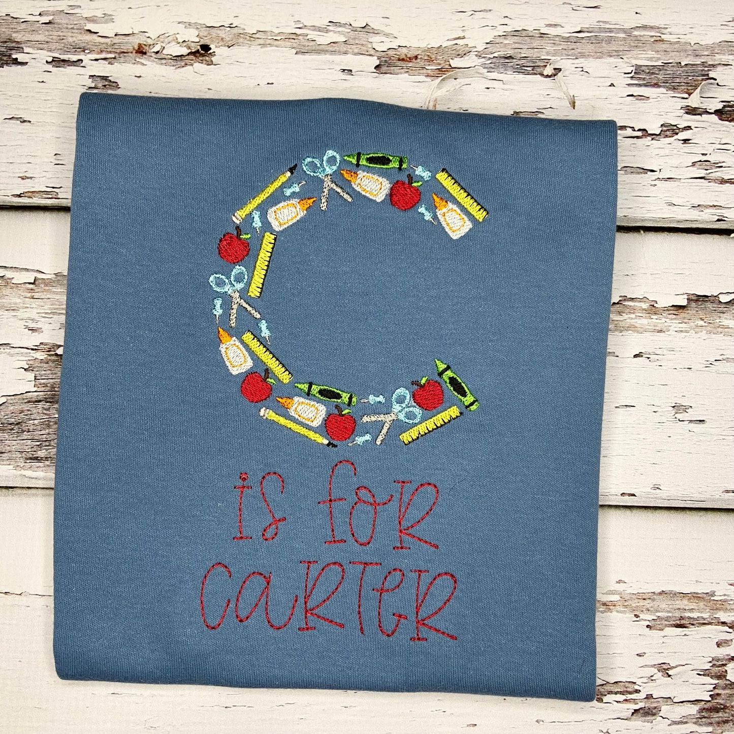 School Alphabet Shirt