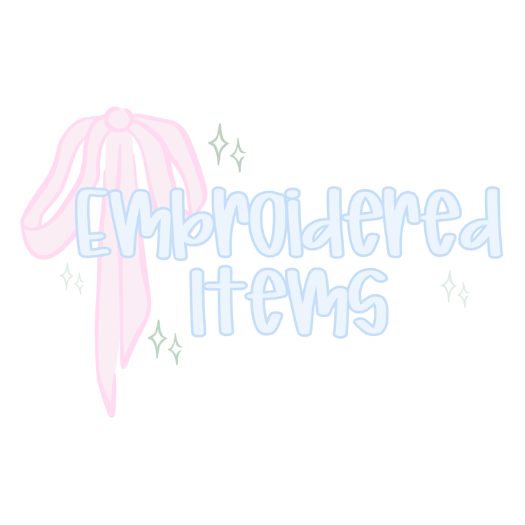 Embroidered Items
