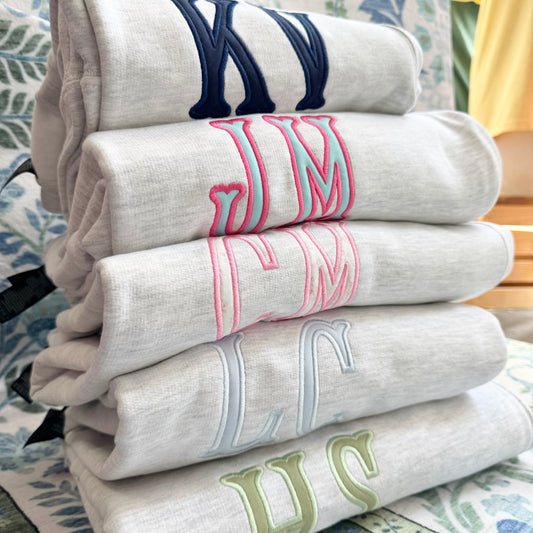 Fishtail Monogram Sweatshirt