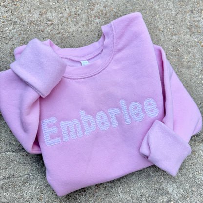 Seersucker Personalized Sweatshirt