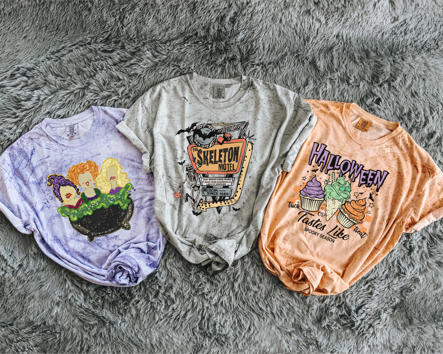 Spooky Season Halloween Treats Shirt – Comfort Colors Fall Tee