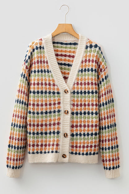 Dotty Pattern Cardigan