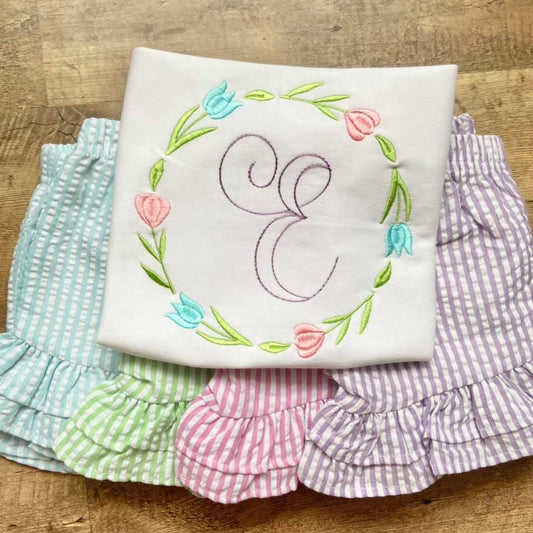 Tulip Monogram Frame Shirt