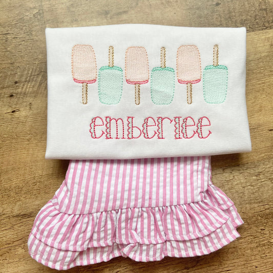 Popsicle Sketch Shirt