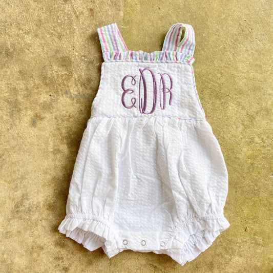 Seersucker Sunsuit